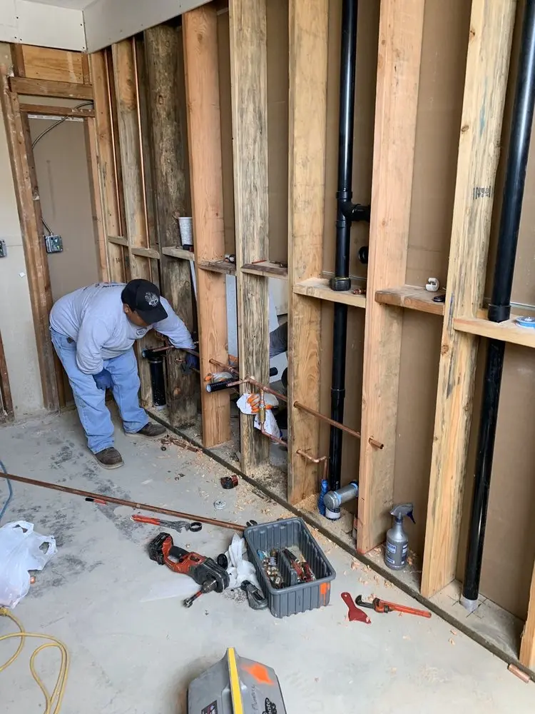 Commercial rough-in plumbing for Gas Line Repair in Vance Jackson